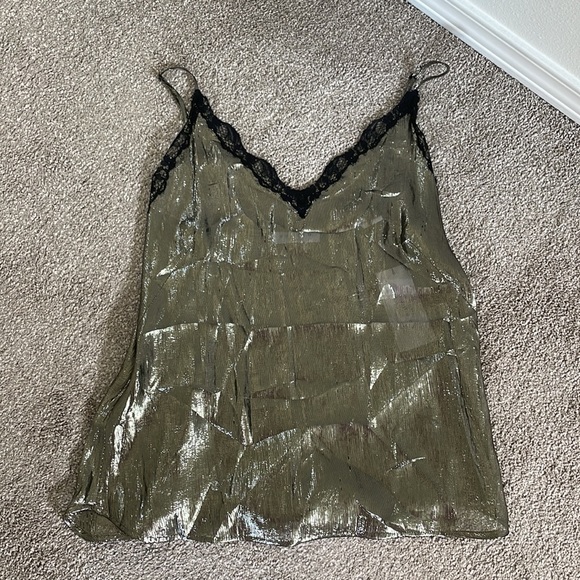 Sandro shiny cami, new with tag, 80% off - Picture 4 of 10